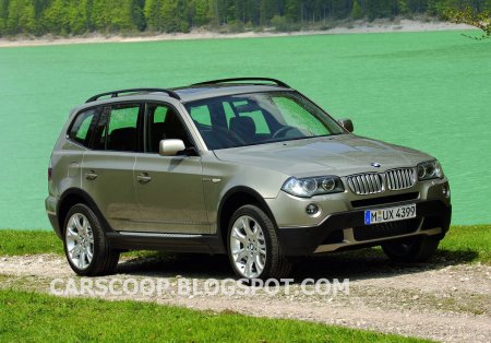 BMW X3 ожидает рестайлинг